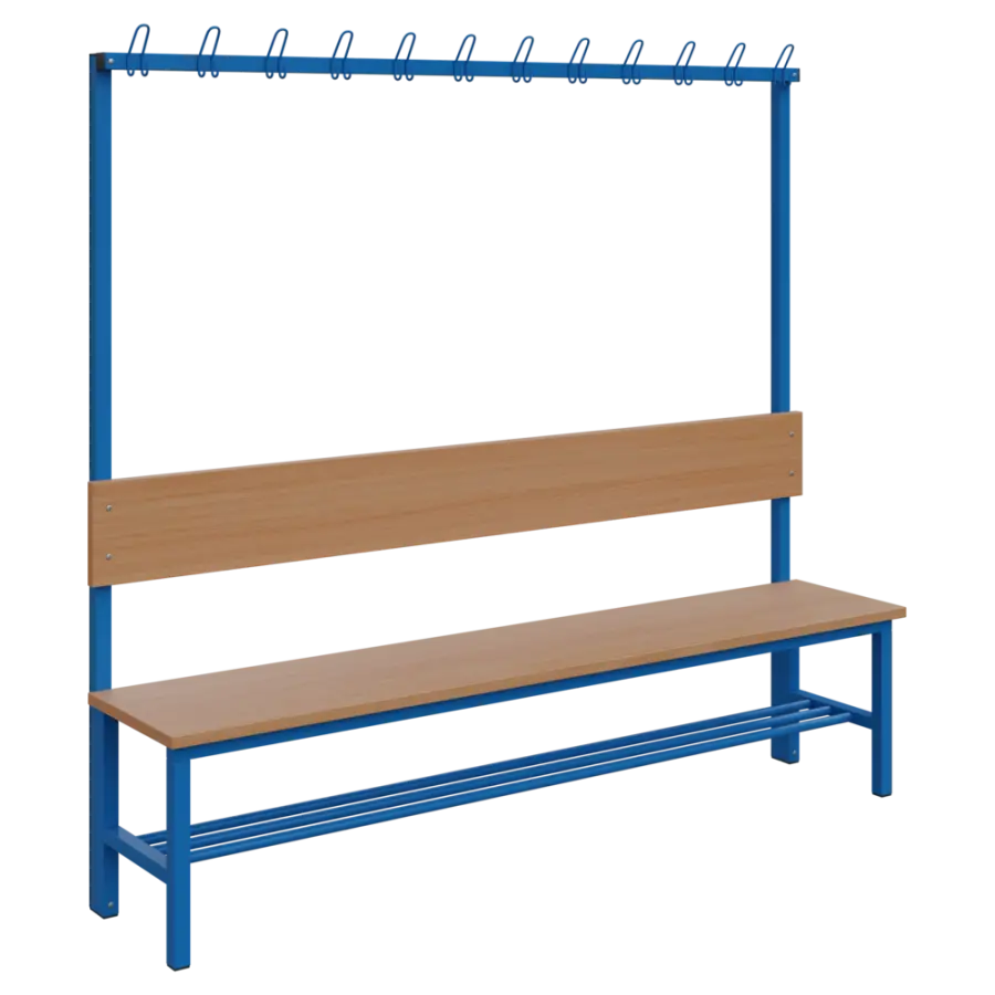 SVJ - 200 stěna jednostranná věšáková RAL 5015 - modrá